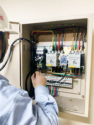 南通某化纖公司，CA1雙電源開(kāi)關(guān)更換